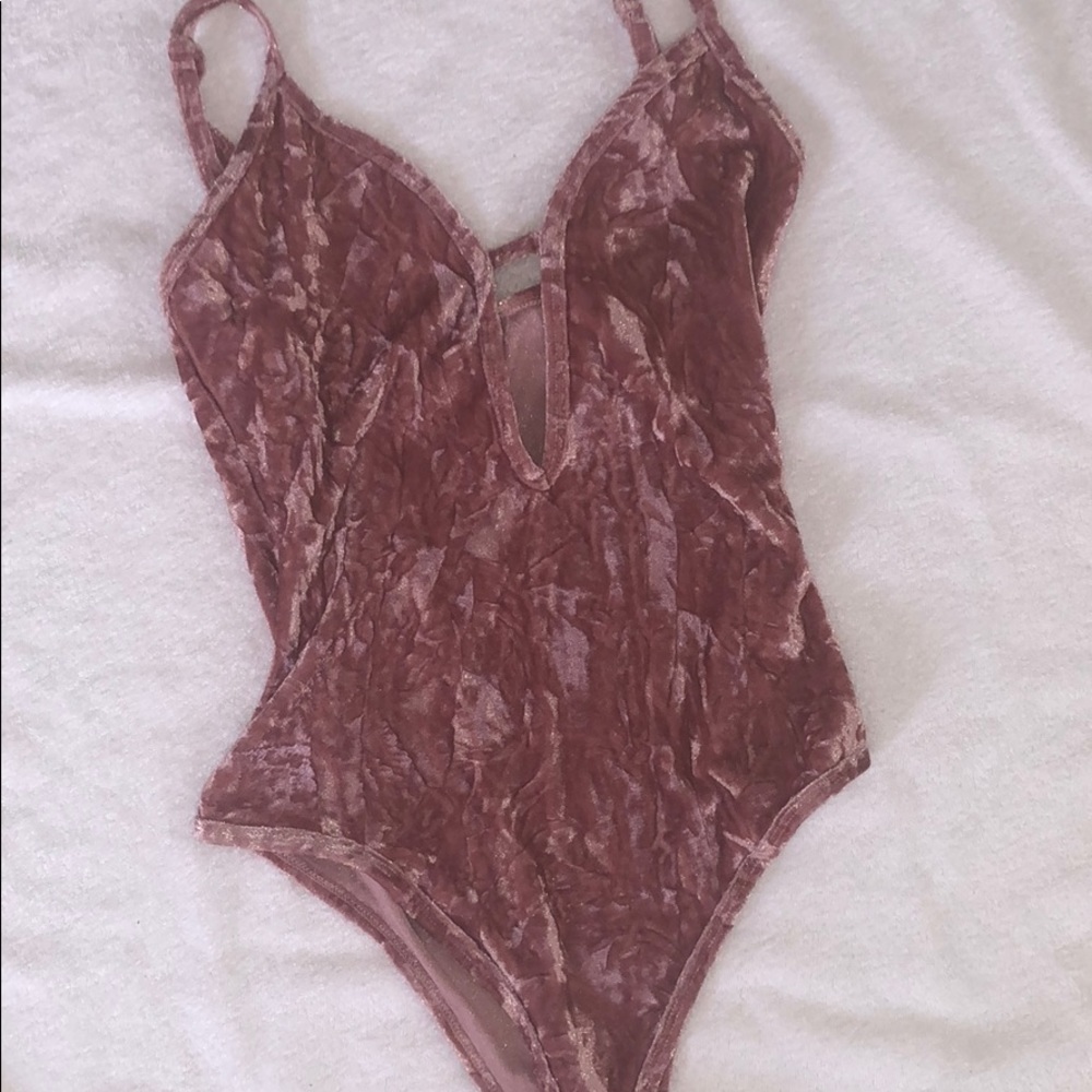 Velvet Pink Bodysuit